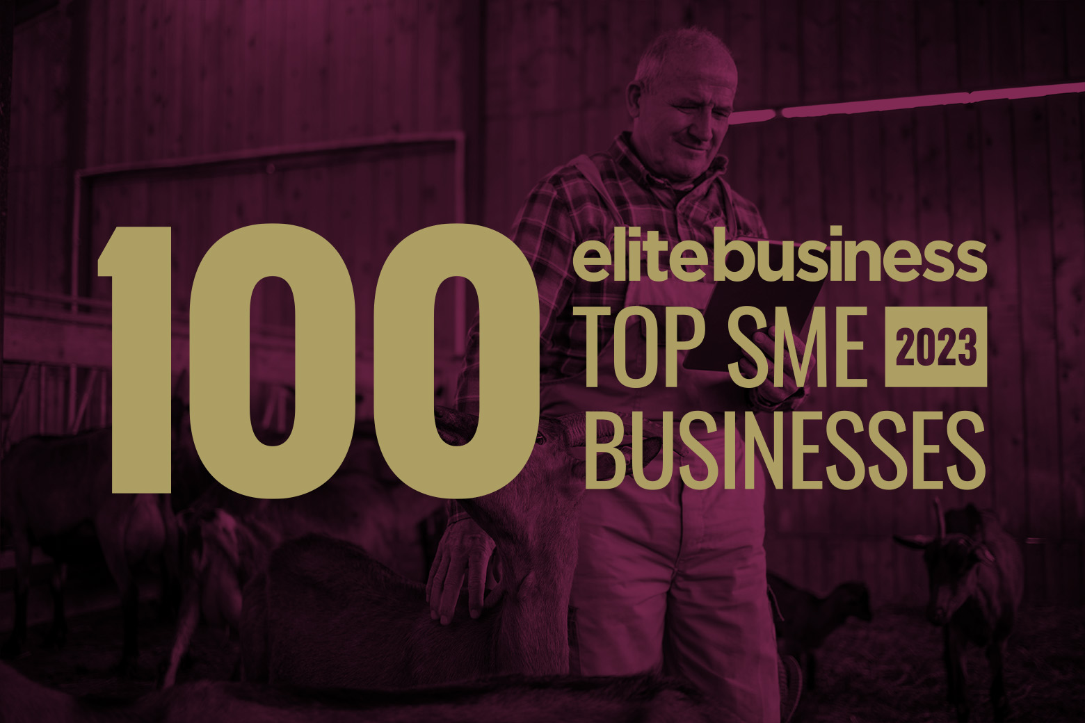 Pastoral wins number 48 on the 2023 Elite Business Top SME's list
